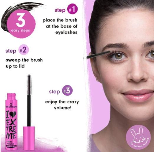 essence I LOVE EXTREME crazy volume mascara