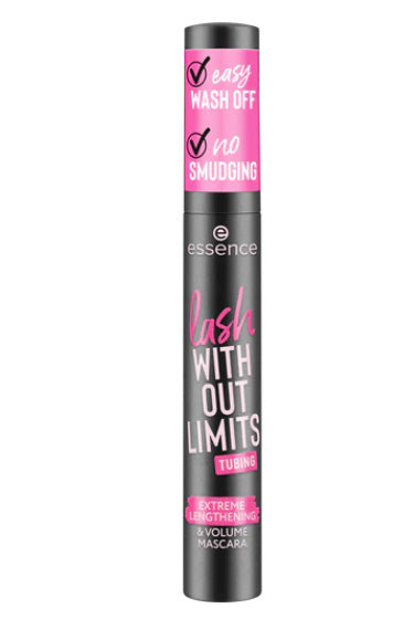 essence lash WITHOUT LIMITS TUBING Extreme Lengthening & Volume Mascara