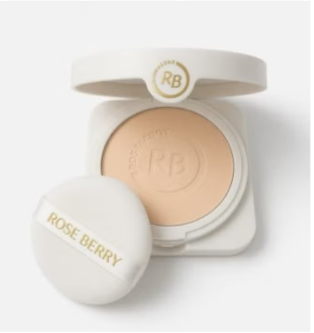 Rose Berry Skin Focus High Coverage Powder Foundation