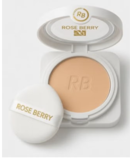 Rose Berry Skin Focus High Coverage Powder Foundation