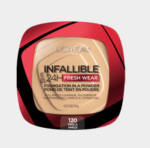 L'Oréal Paris Infaillible 24H Fresh Wear Foundation in a Powder