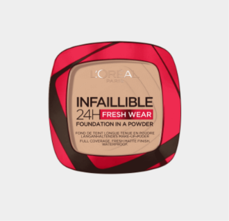 L'Oréal Paris Infaillible 24H Fresh Wear Foundation in a Powder