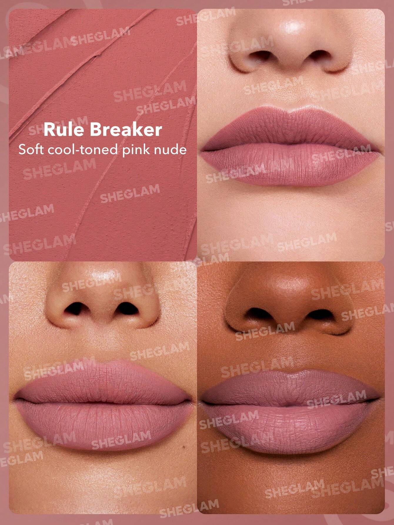 SHEGLAM Dynamatte Boom Long-Lasting Matte Lipstick