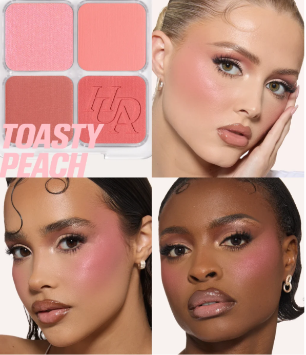 HUDA BEAUTY BLUSH FILTER BLURRING BLUSHLIGHTERS PALETTE