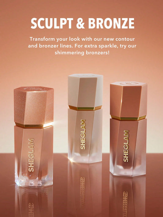 SHEGLAM Sun Beam Matte Liquid Bronzer contour