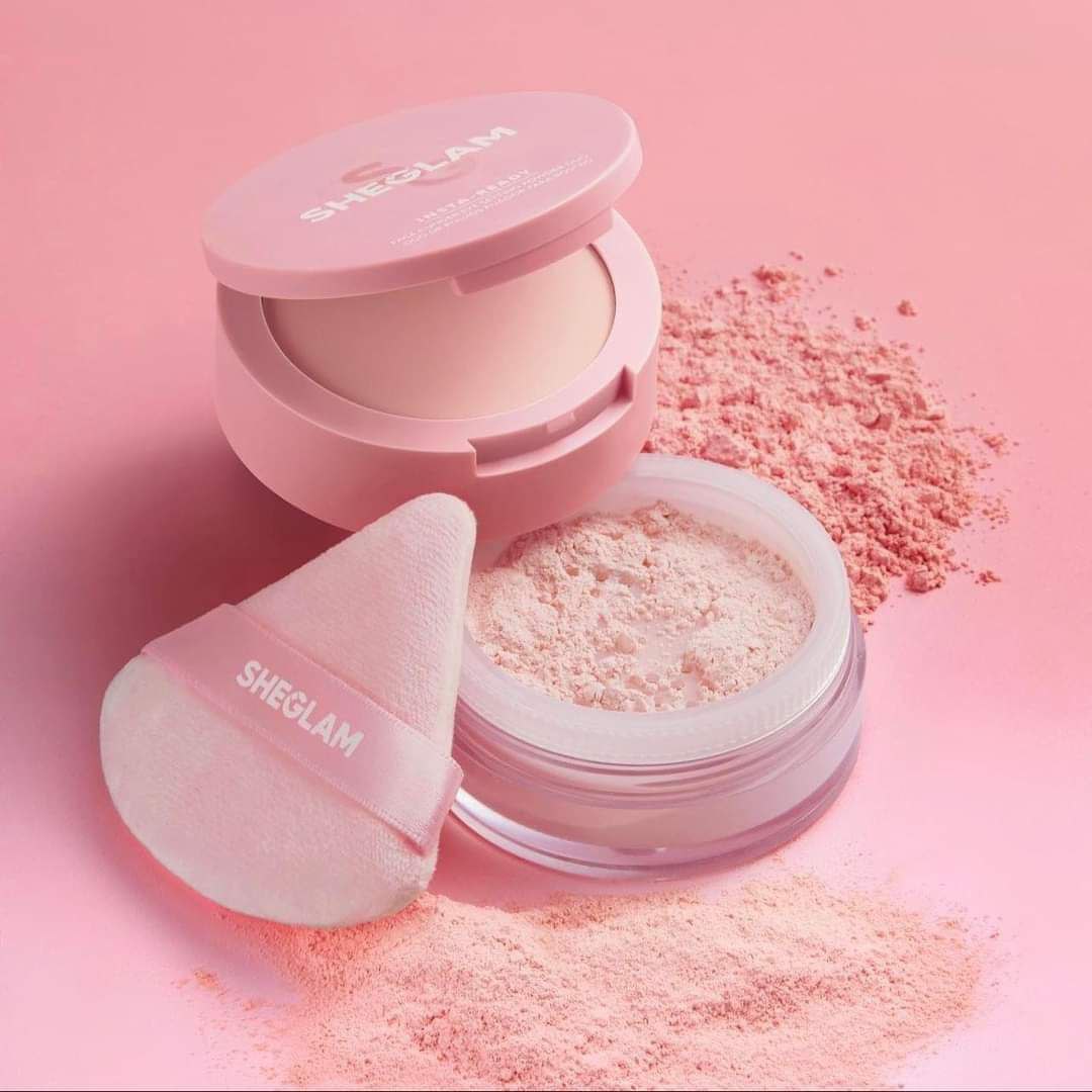 SHEGLAM Insta-Ready Face & Under Eye Setting Powder Duo