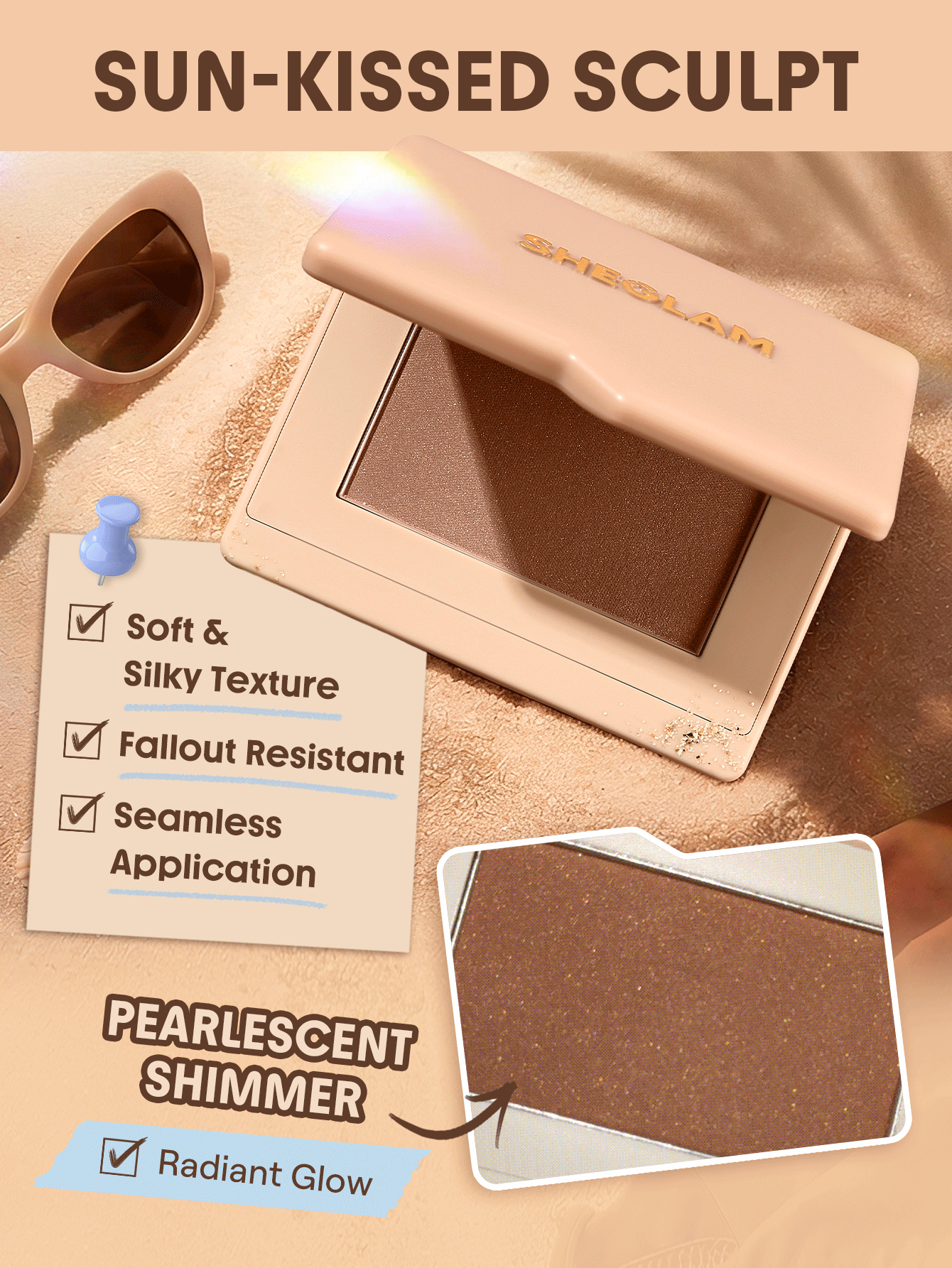 SHEGLAM Dream Touch Bronzer