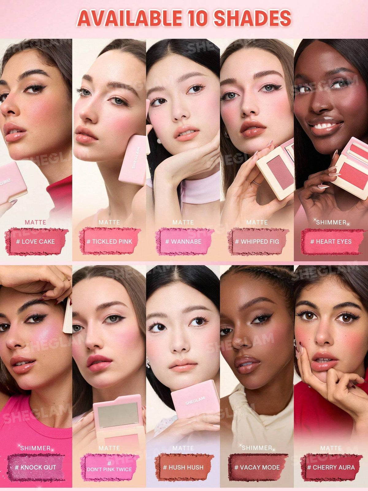 SHEGLAM Dream Touch Blush