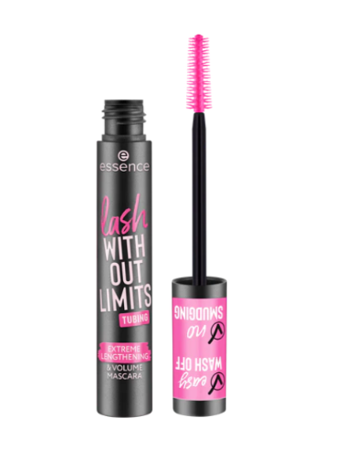 essence lash WITHOUT LIMITS TUBING Extreme Lengthening & Volume Mascara