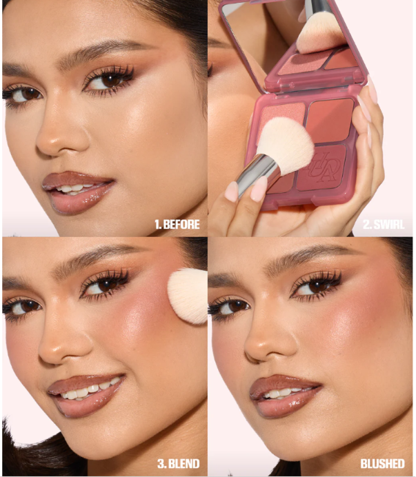 HUDA BEAUTY BLUSH FILTER BLURRING BLUSHLIGHTERS PALETTE
