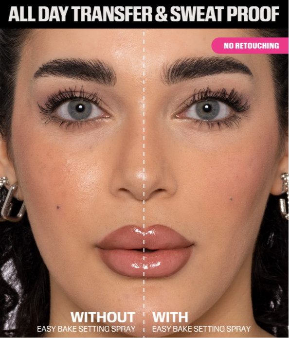 HUDA BEAUTY EASY BAKE SETTING SPRAY WITH 16-HOUR WEAR