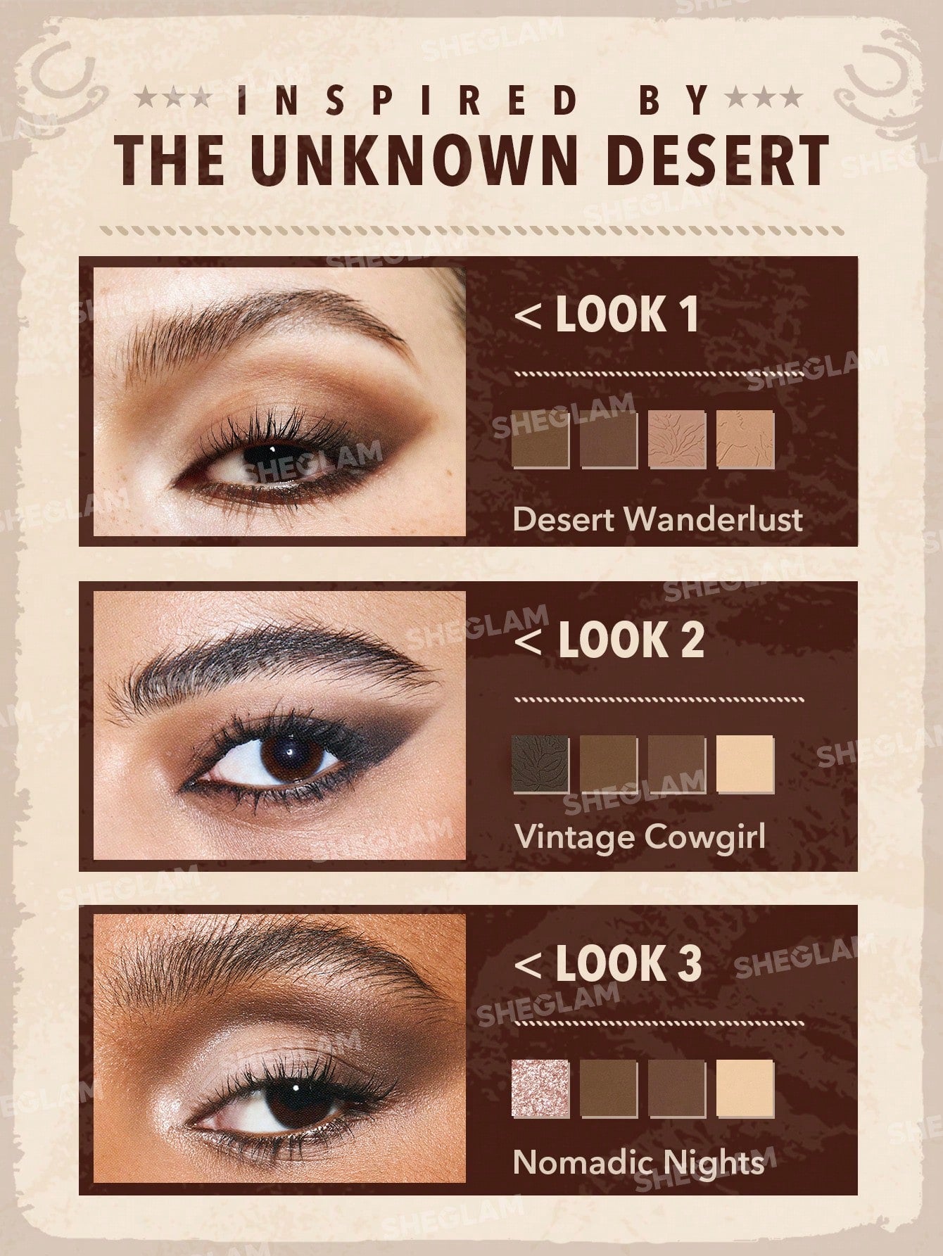 SHEGLAM Live To Roam Palette