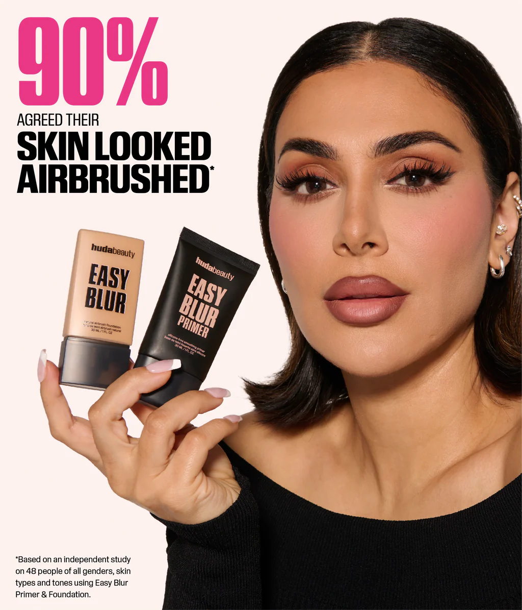 Huda Beauty EASY BLUR SILICONE-FREE SMOOTHING & PORE-MINIMIZING PRIMER