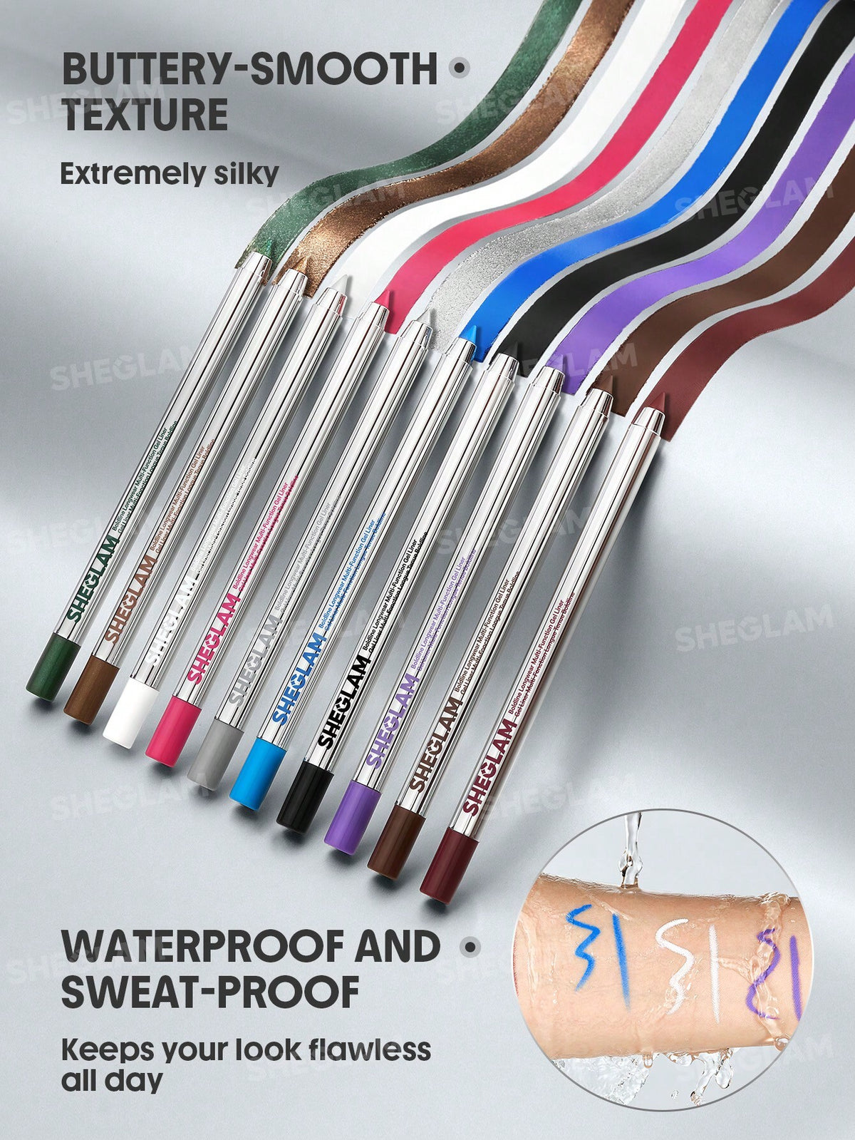 SHEGLAM Boldline Longwear Multi-Function Gel Liner Set