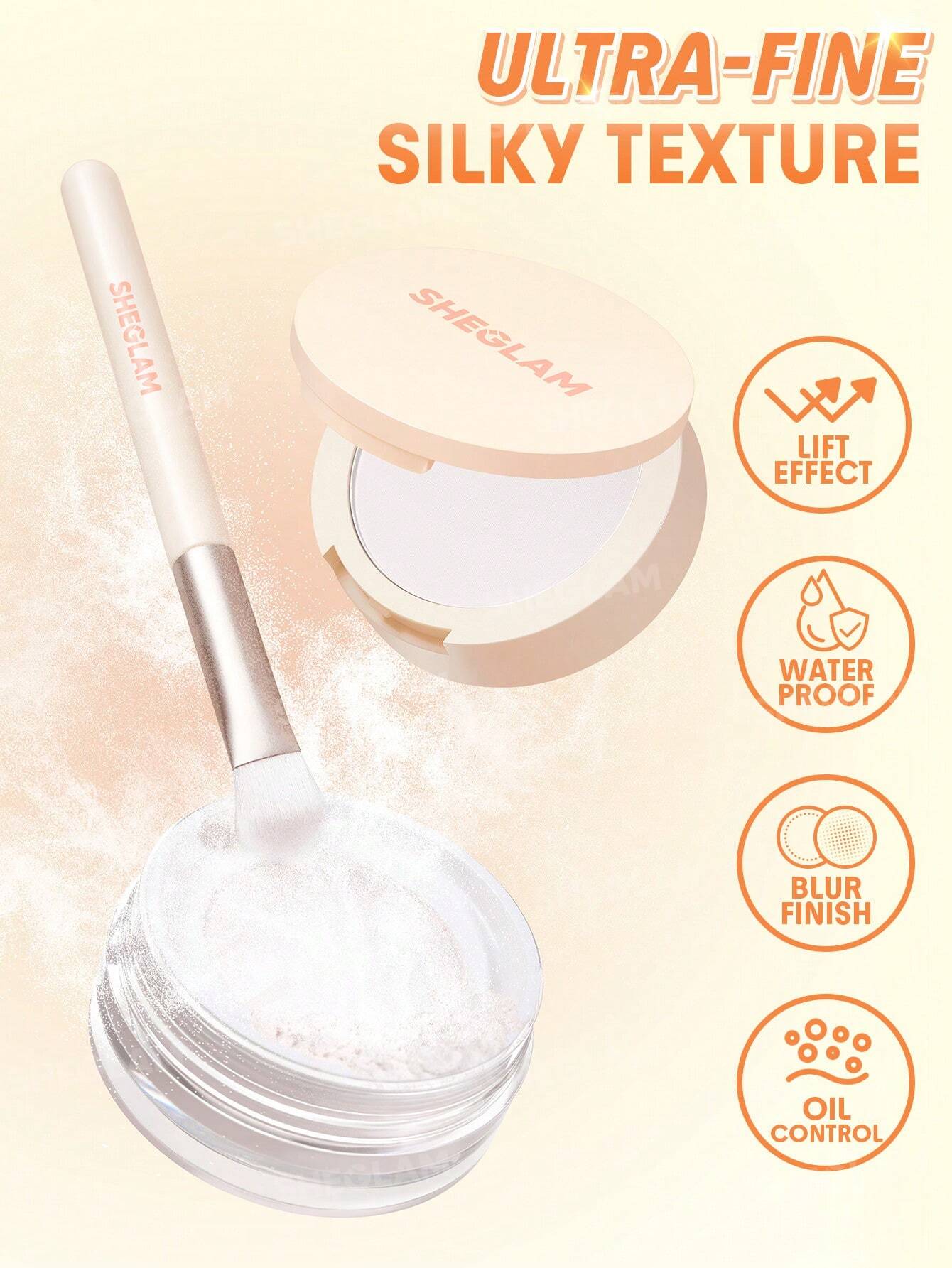 SHEGLAM Insta-Ready Ultra-Fine Blur & Lift Setting Powder Duo