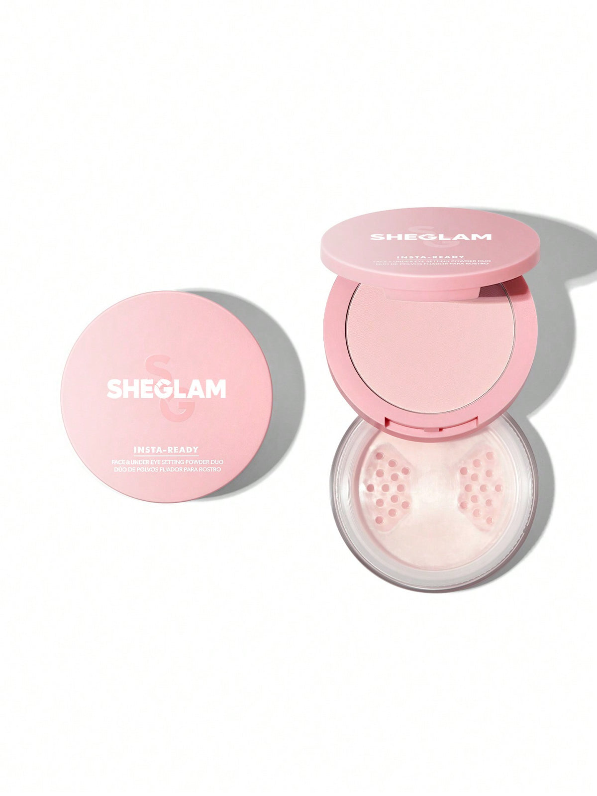 SHEGLAM Insta-Ready Face & Under Eye Setting Powder Duo