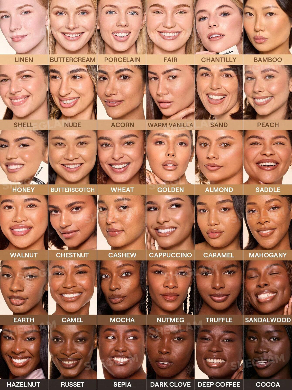 SHEGLAM Skin Sync Satin Foundation