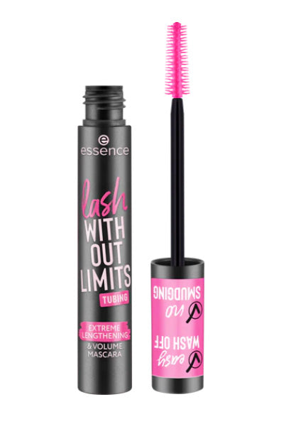 essence lash WITHOUT LIMITS TUBING Extreme Lengthening & Volume Mascara