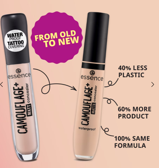 essence CAMOUFLAGE+ MATTE concealer
