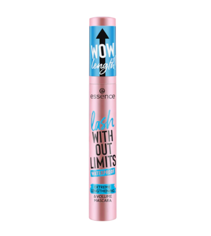 Essence Lash WITHOUT LIMITS WATERPROOF EXTREME LENGTHENING & VOLUME MASCARA